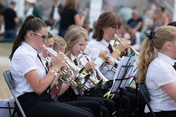 Bodmin Youth Band wows crowds at Port Elliot Festival